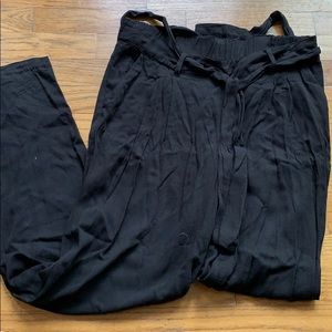 Black, comfy dress pants